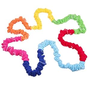 ZALTAS Kleurrijke rekbare band, latex oefenlus, creatieve beweging prop voor groepsactiviteiten – Kids Gift 8M