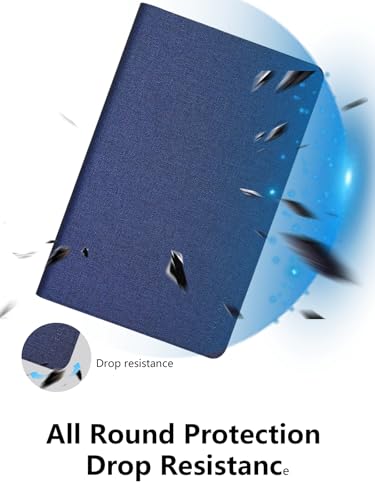 Protection TECLAST T65 13,4" bleu anti-chute avec support double position - 7