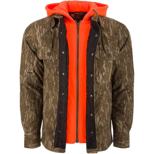 DRAKE WATERFOWL Men's Non-Typical Campfire Hoodie | Insulated Cotton-Poly Hunting Jacket w/Magnattach Pocket & Attached Hood3