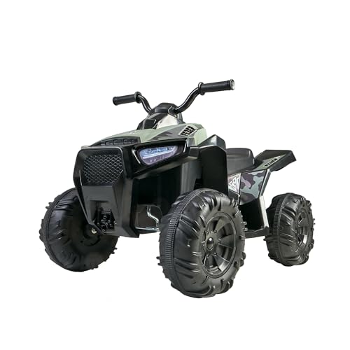 FEBER - Quad Boxer de 12V, Vehículo Eléctrico a Batería de 12V, con Marchas Adelante, Atrás y Freno, hasta 5 km/h, Cargador Incluido, 45 min de Juego, +3 a 5 años, Famosa (FEN45000), Versión 2025