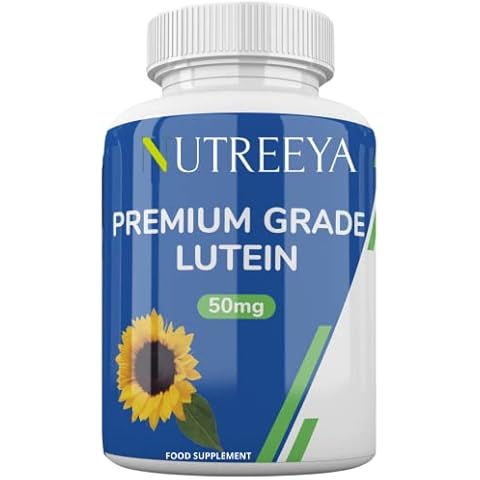 Nutreeya Vegan Lutein 50mg 240 Tablets Cover