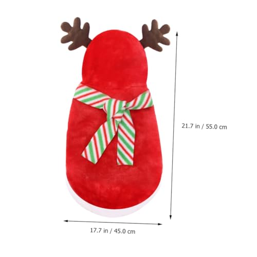 Disfraz de Navidad para Perro con Bufanda XXL miniatura 2