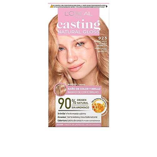 Coloration semi-permanente L'Oréal Casting 923 pour illuminer votre blond vanille au quotidien