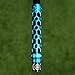HK Army Hex PWR Paintball Barrel Back Only for Paintball Markers (Turquoise)