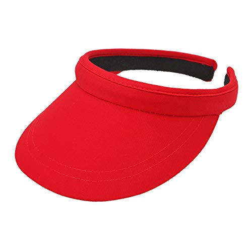 mh michael heinen Gorra con visera para mujer - Golf & Tennis Cap - Gorra de verano, Mujer, rojo, talla única Cover