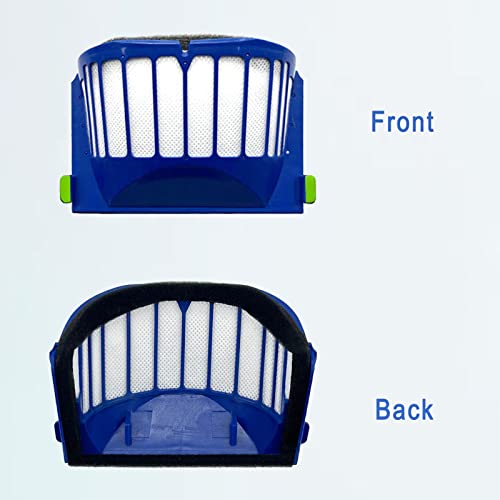 Replacement Parts Kit For Irobot Roomba 600 Series 694 675 692 695 677 671 655 645 690 680 660 650 620 614 & 500 Series 595 585 564 Robot, 2 Bristle & 2 Beater Brush, 6 Filter, 6 Side Brush #TOP3