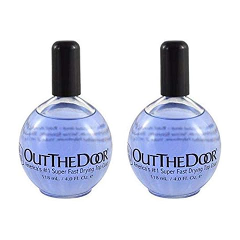INM Out the Door Super Fast Drying Top Coat 106 ml/3.6 oz REFILL (2 Pieces) | NO BRUSH INCLUDED Cover