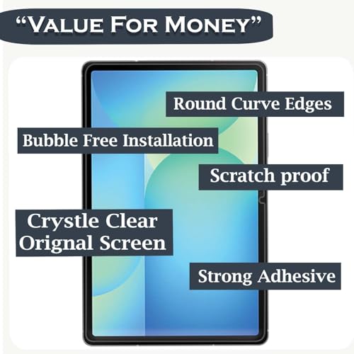 Image of Saco Hydrogel Anti-Glare Screen Protector Compatible for Xiaomi Pad 8 / 8 Pro / 7 / 7 Pro | Xiaomi Pad 8 Screen Protector - Flexible Soft Film, Bubble-Free, Scratch Resistant, HD Clear Front and Back Protection