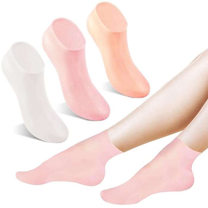 Phalada Pure & Sure (Pack Of 1) Moisturizing Gel Socks, Anti Crack Washable Moisturizing Essential Oil Socks, Practical Reusable For Hydrate Skin Lady Women And Man (B0CSN9VBNW) Amazon Price History, Amazon Price Tracker