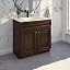 Vanity Base in Maple Walnut