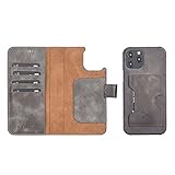 Venito Florence Leather Wallet Phone Case Compatible with iPhone 13 Pro Max (6.7 inch) - Extra...
