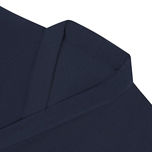 ITODA Cotton Kimono Robes Sleepwear with Pockets Lightweight Bathrobes Lady Loungewear4