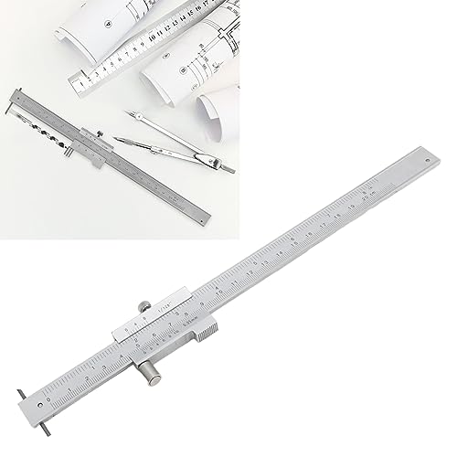 Calibrador de marcado paralelo 0-200mm acero inoxidable miniatura 2