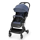 Kinderkraft Poussette Canne INDY, Ultra Légère, Pliable, Imperméable, Bleu