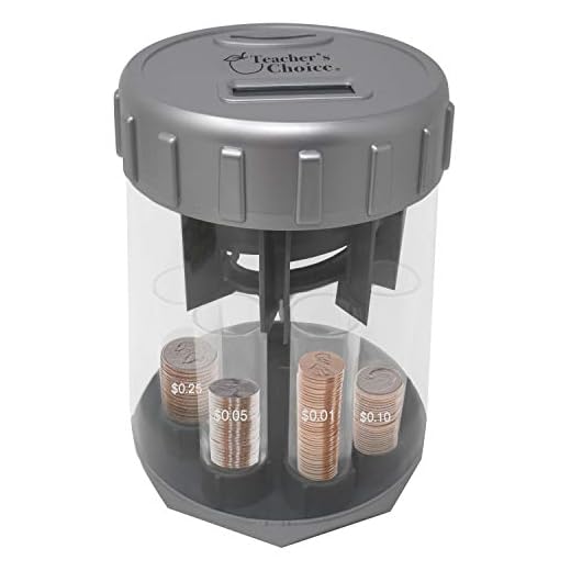 Digital Coin Counter Automatic Coin Sorter - 2020 Version - Digitally Keeps Count of and Automatically Sorts U.S. Coins into Individual Tubes with 20 Coin Wrappers Included