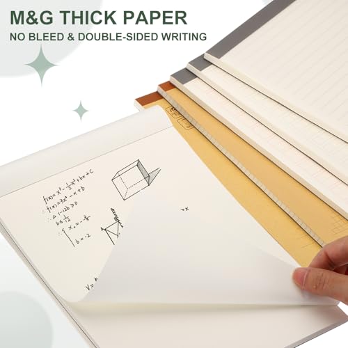 Bloc-notes ligné de bureau M&G format B5 pour organiser vos réunions et projets