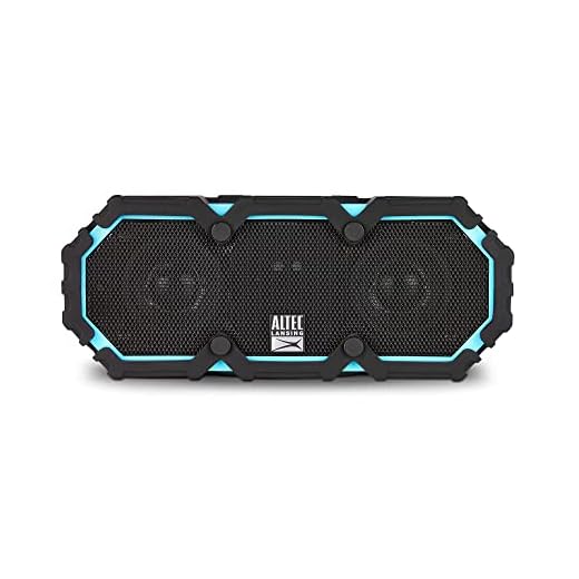 Altec Lansing LifeJacket 2 - Waterproof Bluetooth Speaker, Floating Portable Speaker for Travel & Outdoor Use, Deep Bass & Loud Sound, 30 Hour Playtime