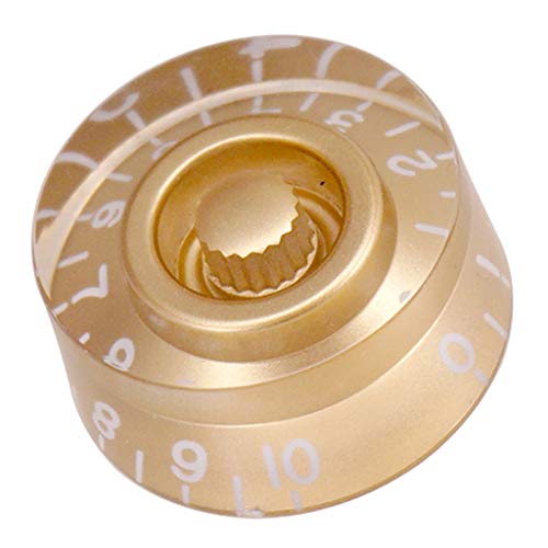 draaiknop voor snelheidscontrole van acryl, 4 stuks, voor elektrische gitaar, wit, zoals beschreven. - Afbeelding 5