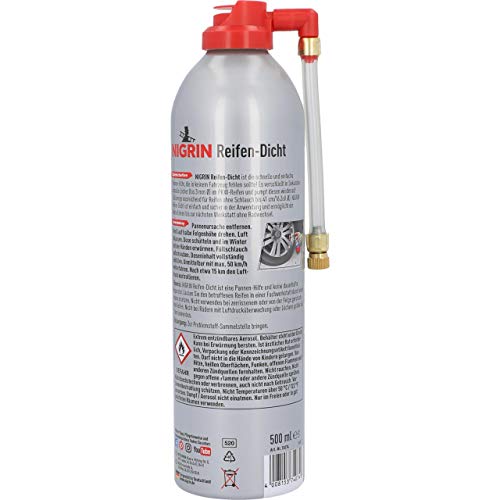 NIGRIN 74074 Bandendicht, onmiddellijke pechhulp, 500 ml - Image 3