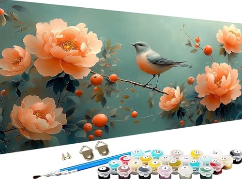 G  lp DIY yCgoCio[  h G fW^GZbg uVƃANGt hG l̃NtgANeBreB Paint by Numbers z[ NX}X  av[g 20x40cm Z
