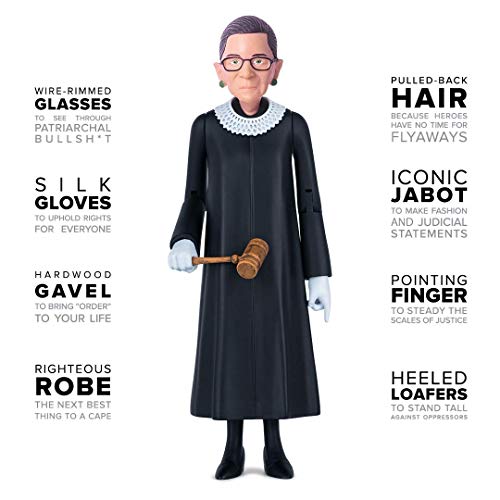 Fctry Political Action Figures - Collectible, Novelty, Present Idea For Adults - Cute Desk Accessories For Home & Office (Ruth Bader Ginsburg (Rbg) #TOP1