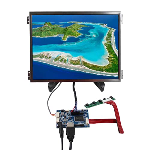 Image of VSDISPLAY 10.4'' IPS 1024x768 LCD Screen with H /D Controller Board | 600 Nits Display Panel,4:3 Aspect Ratio