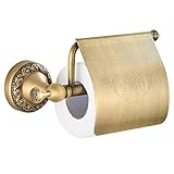 ◊ Material: Alle Messing Konstruktion für unseren Klorollenhalter.
