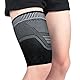 TOFBS 1 Stück Oberschenkelbandage Kompression Stützbandage Muskelschutz Sportbandage Atmungsaktiv Elastisch Oberschenkelstütze