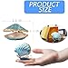 H&D HYALINE & DORA Metal Glass Trinket Box Ring Holder Small Seashell Figurine Collectible Table Centerpiece (pearl mussel)