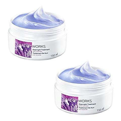 Avon Foot Works Lavender Overnight Massage Cream Cover