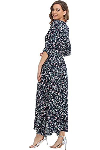 Image of Casual Summer Dresses for Women 2026 Maxi Dress Flowy Bohemian Beach Party