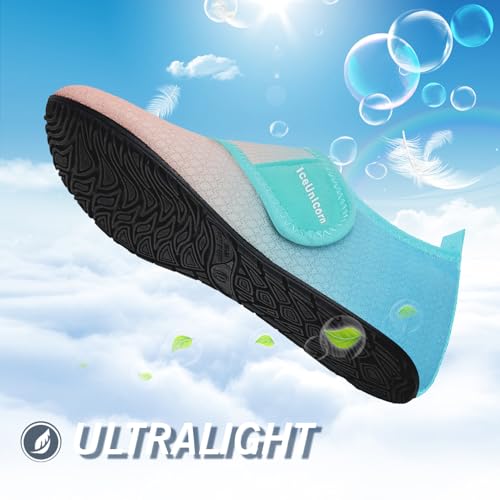 Image of IceUnicorn Water Shoes Men Women Beach Swim Aqua Barefoot Socks Pool Quick Dry Yoga