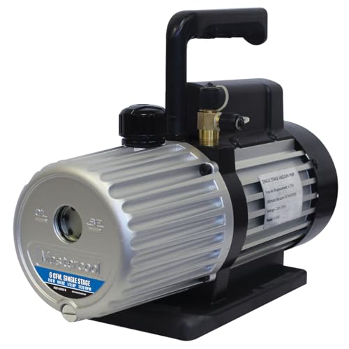 Mastercool 6 CFM Single Stage Vacuum Pump 90066-B