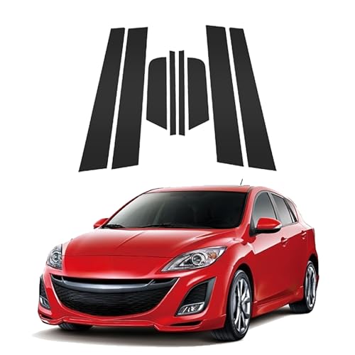 Molduras negro brillante para Mazda 3, ideales para lucir un coche impecable en ciudad