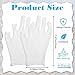 4 Pairs Cotton Moisturizing Gloves Touchscreen Fingerless Gloves Night Sleeping Mitten Hand Spa Treatment Glove Comfortable Cotton Glove for Rough Cracked Dry Hands