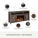 Ameriwood Home Farmington Electric Fireplace Console for TVs up to 60