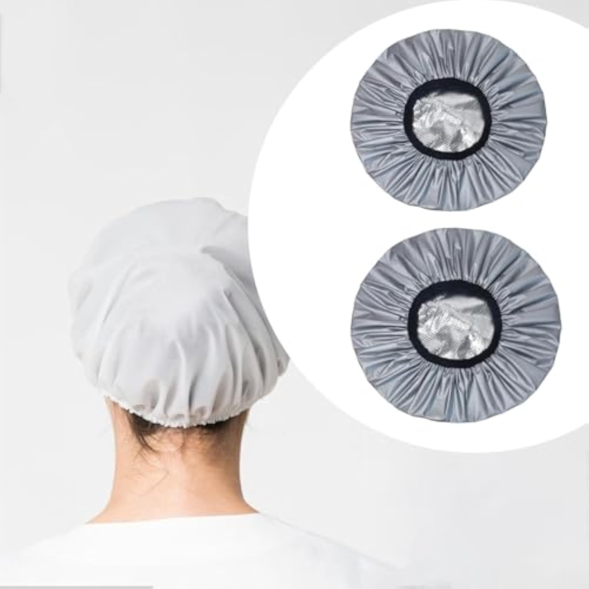 3x Portable Hair Dyeing Cap for Salon Use, Smooth Finish