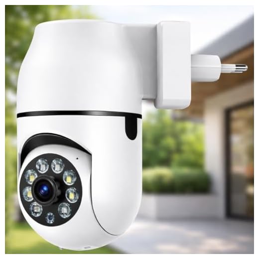 Câmera de Segurança Tomada Sem Fio 2MP WiFi Visão 360° HD 1080p Câmera IP Infravermelho Controle via App 2 Modos de Visão Noturna Áudio Bidirecional Detecção de Movimento Premium