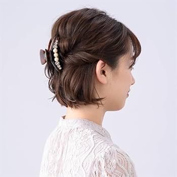 コンプレックスビズ　バンスクリップ　ピュアシャインライトベージュ 販路限定】ピュアシャイン バンスクリップ S(ライトベージュ