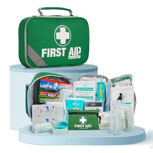 General Medi First Aid Kit 215 Piece Plus 43 Piece Mini First Aid Kit