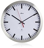 Metallgehäuse Atlanta Funk-Wanduhr Ø 30 cm, Metallgehäuse 4371/B