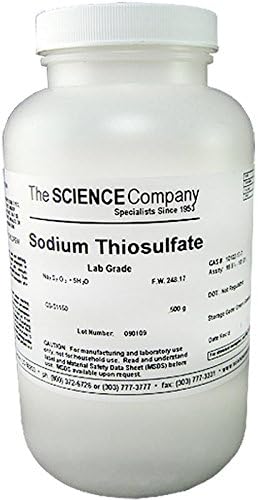 The Science Company, NC-0886, Sodium Thiosulfate, 500g