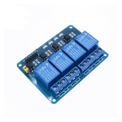 Module de relais 2 canaux 5V déclencheur niveau haut bas isolation optocoupleur - 5