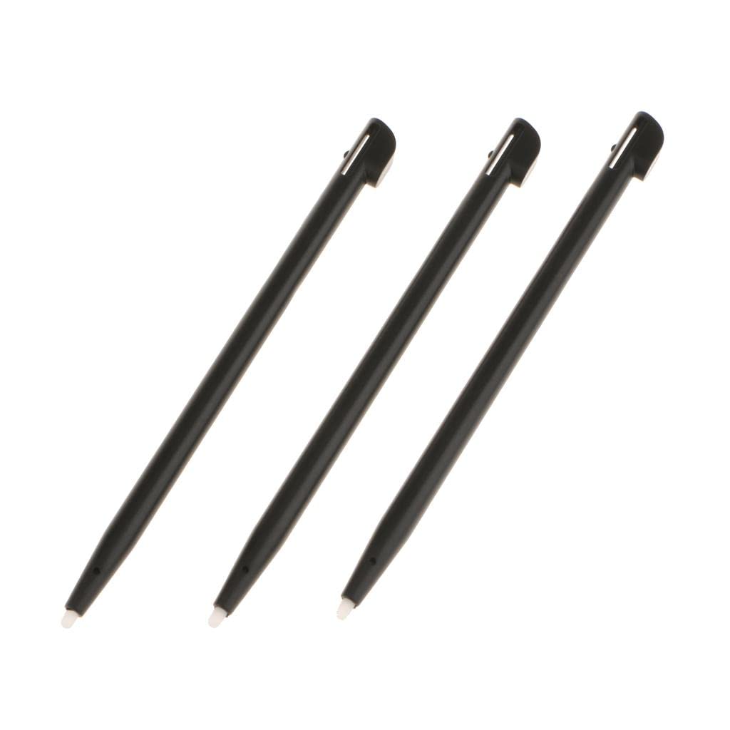 5x3Piece Slot in Touch Screen Pen Stylus Resistive for 2DS Black|Video Games & Consoles|Video Game Accessories|Styluses|(5 Pack) 3Piece Touch Screen Stylus-image-42