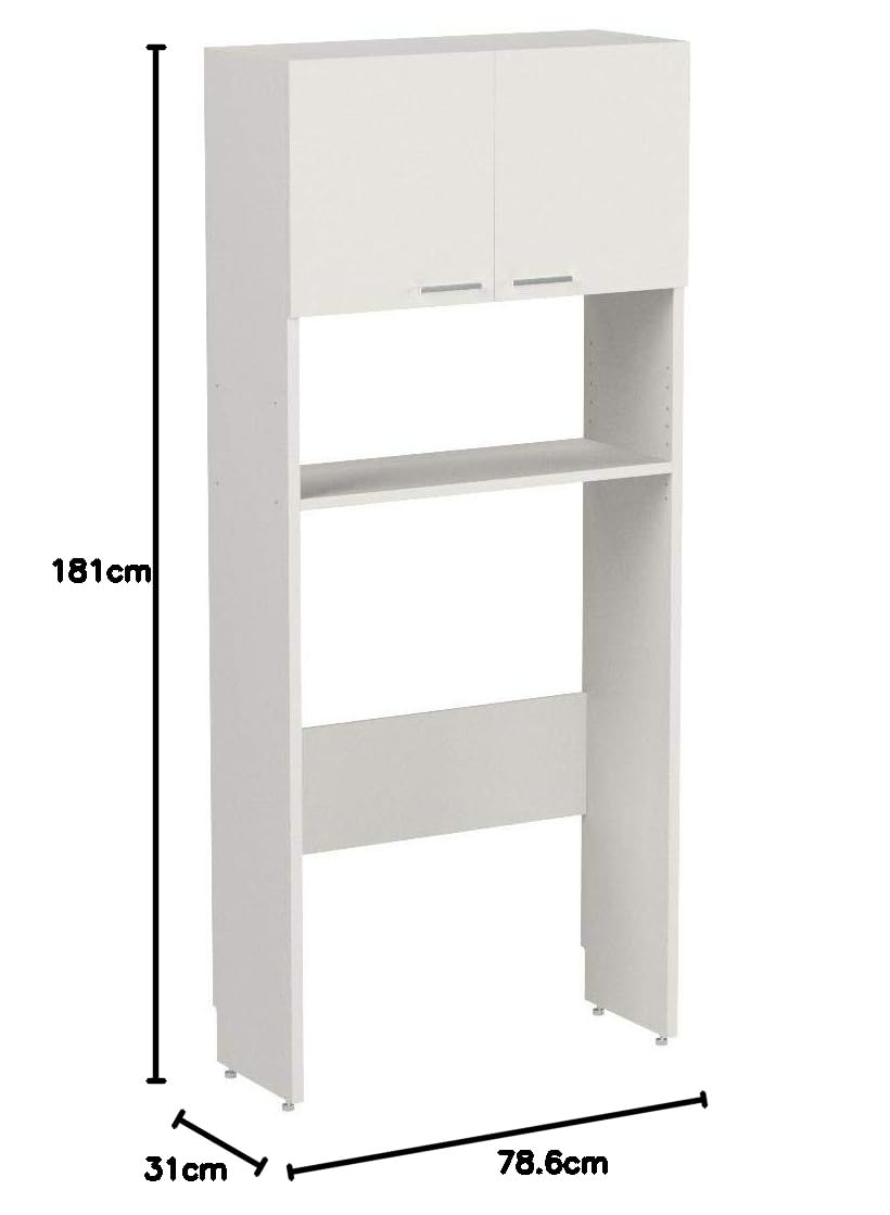 洗濯機ラック NC-1880 日本製 棚付き