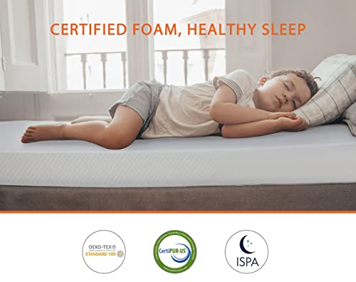 6-inch-Twin-Size-Mattress-with-Cover-Cooling-Gel-Memory-Foam-Twin-Mattress-for-a-Cool-Sleep-Pressure-Relief-Medium-Firm-Mattress-Pad-Twin-Mattresses-Bed-in-a-Box-CertiPUR-US-Certified 6 inch Twin Size Mattress with Cover Cooling Gel Memory Foam Twin Mattress for a Cool Sleep Pressure Relief Medium Firm Mattress Pad Twin Mattresses Bed in a Box CertiPUR US Certified