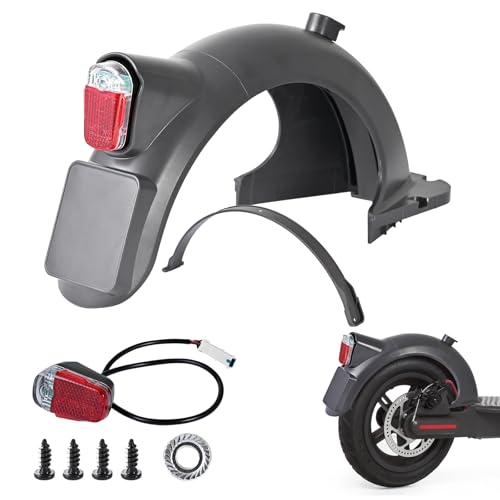 Yungeln Scooter Rear Mudguard with Rear LED Brake Light Rear Compatible with Segway Ninebot Max G30/Max G30 E/G30 LP Electric Scooter