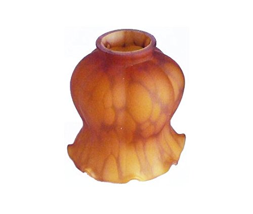 Abat-jour en verre de rechange pour lampes et lustres orange Liberty Cover