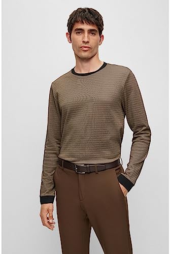 BOSS Homme Barnabie Ceinture, Marron, 90 EU
