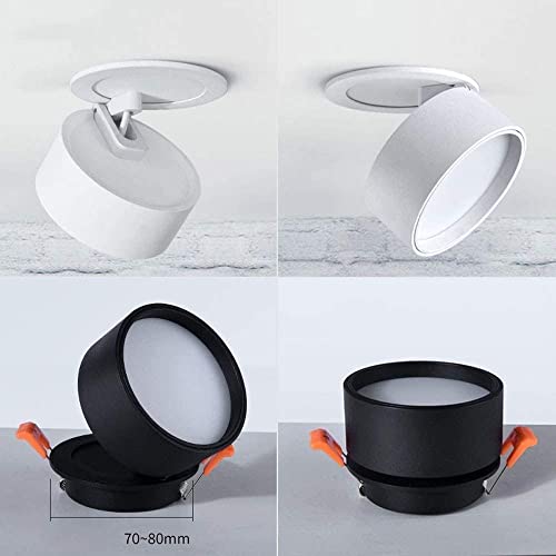 Plafonnier LED 5W Bianco spot encastrable pour éclairage ménage - 6